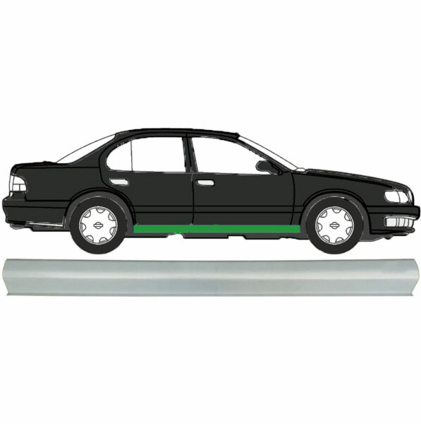 Schweller für Nissan Maxima 1999-2003 rechts