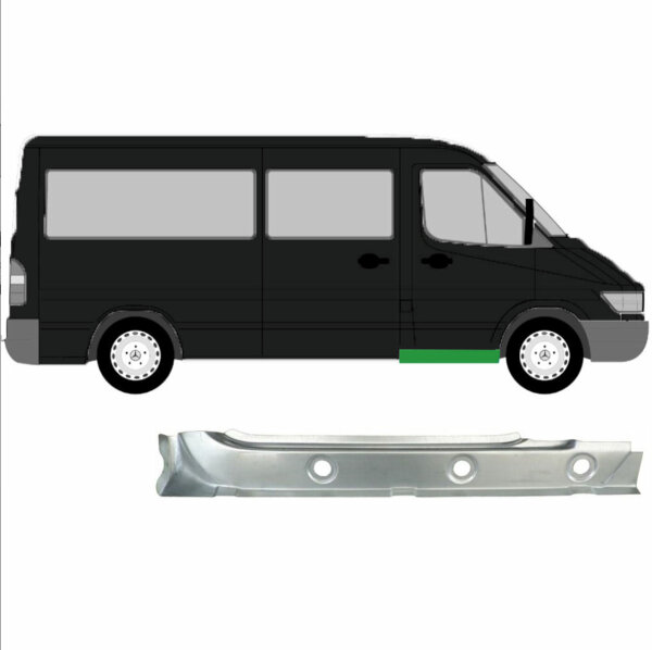 Vorderblech Innen für Mercedes Sprinter/ Volkswagen LT 1995-2006 rechts