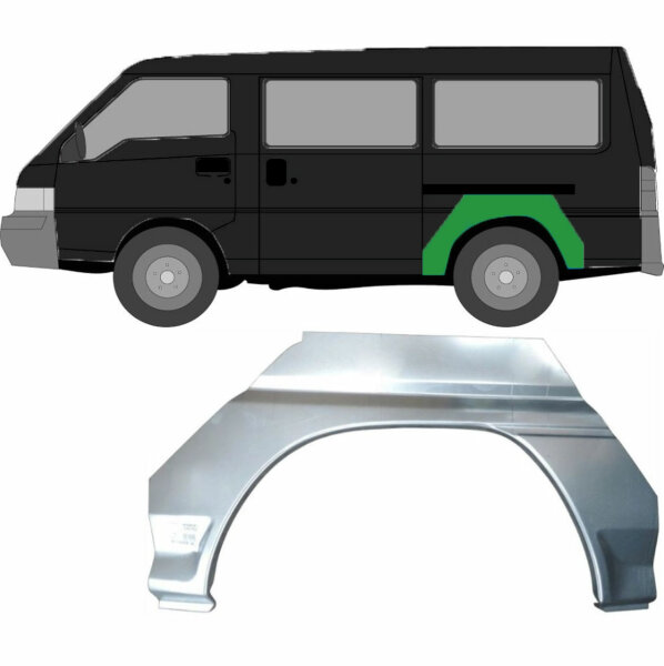 Hinterer Radlauf für Misubishi L300 1986- links