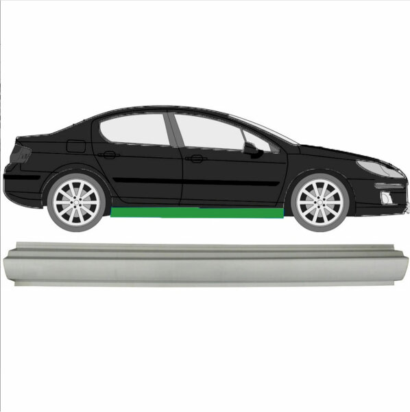 Schweller für Peugeot 407 2004-2010 rechts