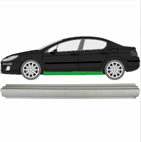 Schweller für Peugeot 407 2004-2010 links