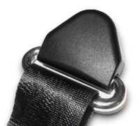 Sicherheitsgurt Gurt Dreipunkt hinten 30 cm Bandschloss grau für Citroen ZX