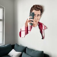 Acrylglas Pop Art Wandbild Acrylbild Artcryl© Selfie James Dean Motiv