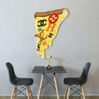 Acrylglas Pop Art Wandbild Acrylbild Artcryl© Pizza...