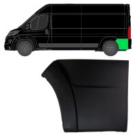 Hinten Seitenleiste für Fiat Ducato mittel Hohe...