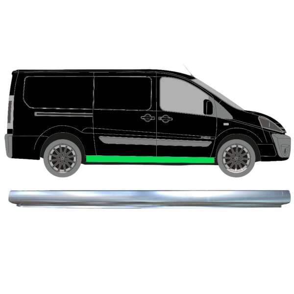 Schweller Blech für Fiat Scudo Lang 2007 - 2016 rechts