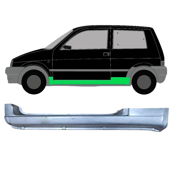 Schweller Reparaturblech für Fiat Cinquecento 1991 - 1998 links