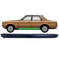 Schweller Blech für Ford Taunus 4 Tür 1976 - 1982 links