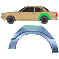 Hinten Radlauf Blech für Ford Taunus 2 Tür 1976...