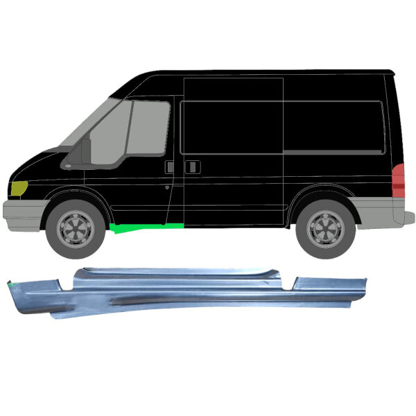 Vorne Schweller Blech für Ford Transit 2000 - 2013 links