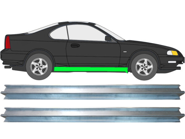 Schweller Blechsatz für Honda Prelude 1992 - 1997 rechts & links