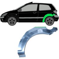 3 Tür Radlauf Blech für Hyundai Getz 2002 - 2010 links