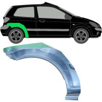 3 Tür Radlauf Blech für Hyundai Getz 2002 - 2010 rechts