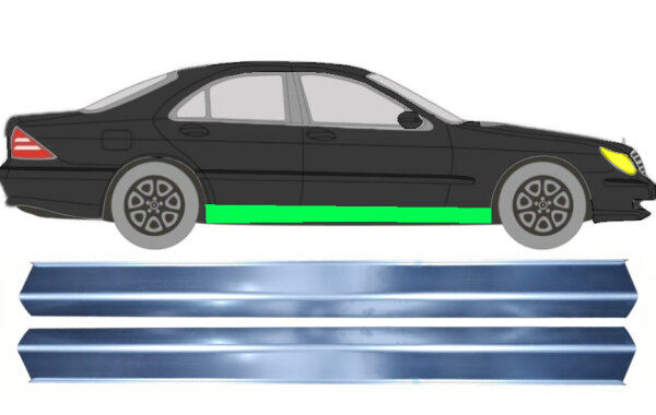 Schweller Satz für Mercedes S - Klasse W220 S220 98 - 05 rechts & links