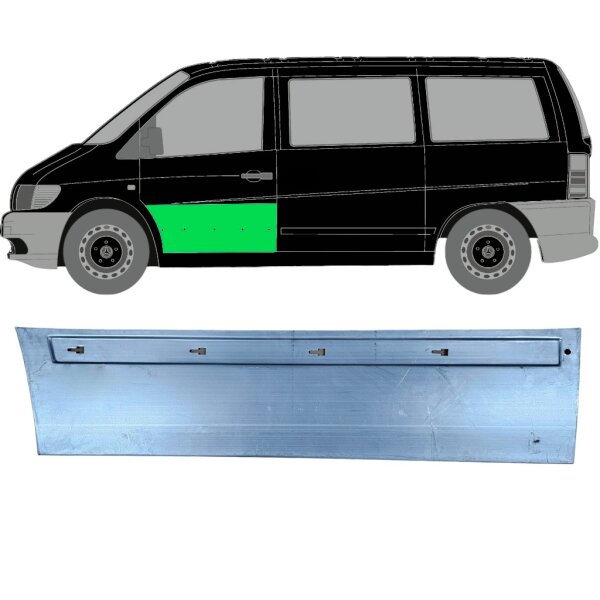 Vor Tür Blech für Mercedes Vito W638 1996 - 2003 links