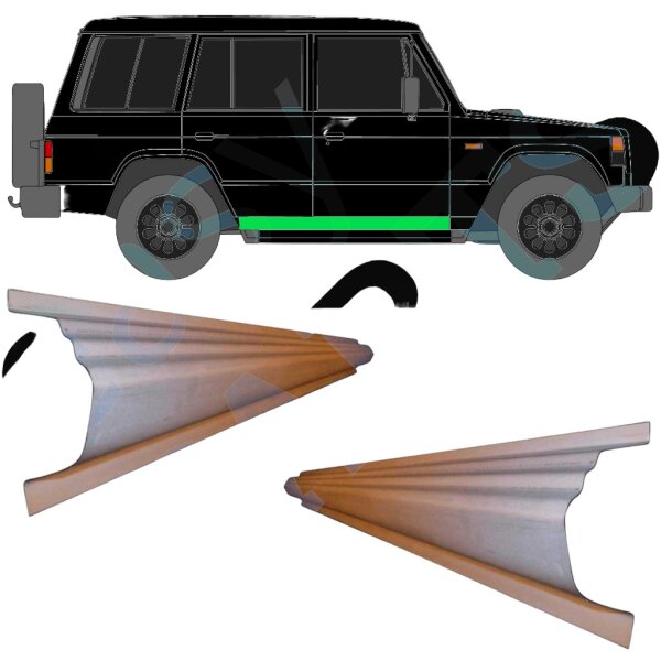 Schweller Blech Satz für Mitsubishi  Pajero 1982 - 1992 rechts & links