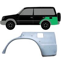 Hinten Kotflügel Blech Für Mitsubishi Pajero 1991 Bis 1999 Links