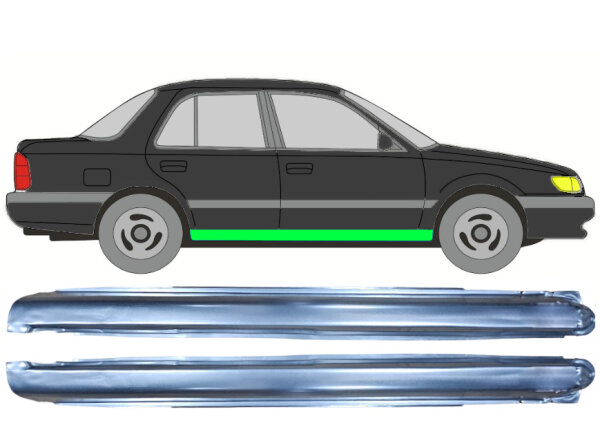 Schweller Blech für Nissan Sunny N14 1991 - 1994 rechts