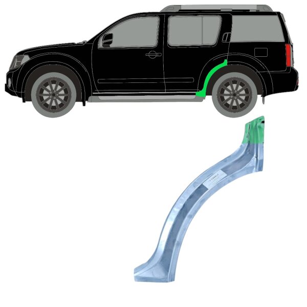 Schweller Blech Satz für Nissan Pathfinder 2004 - 2013 rechts & links