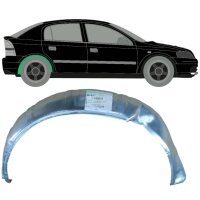 Hinten 5 Tür Innen Radlauf Blech Opel Astra G 1999 -...