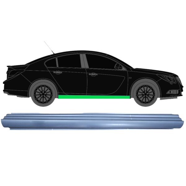 Schweller Blech für Opel Insignia 2008 - 2017 links