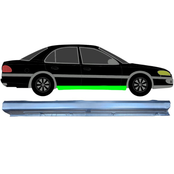 Schweller Blech für Vauxhall Omega B 1996 - 2003 rechts