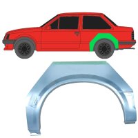 Hinten 2 Tür Radlauf Blech für Opel 1982 - 1993 links