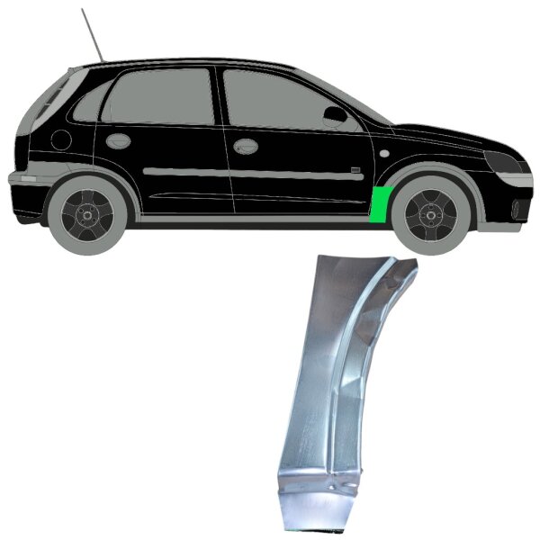 Vorne Kotflügel Blech Für Vauxhall 2003 Bis 2010 Rechts