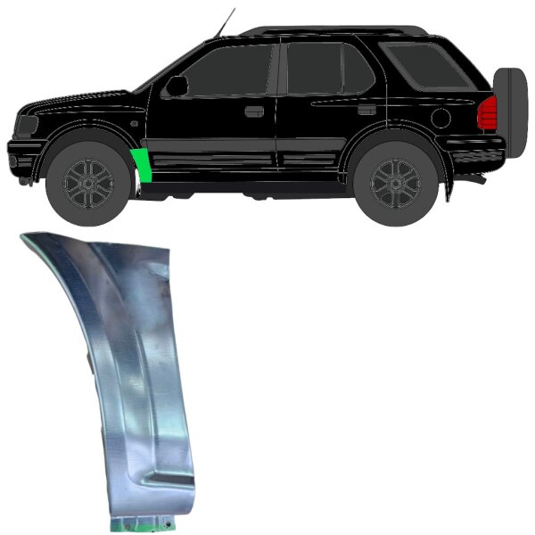 Vorne Kotflügel Blech Für Vauxhall Frontera B 1998 Bis 2002 Rechts