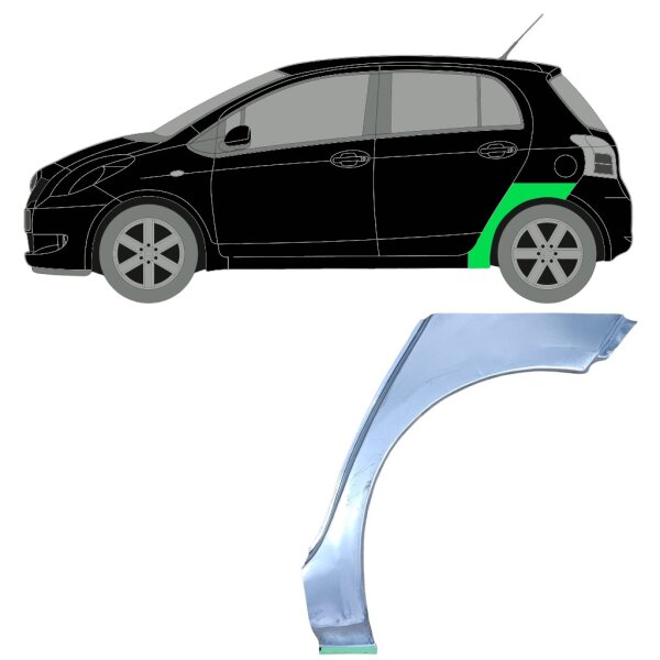 Hinten Radlauf Blech für Vauxhall Frontera B 1998 - 2002 rechts