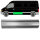 Blech für Opel - Vauxhall Movano 1998 - 2010 links