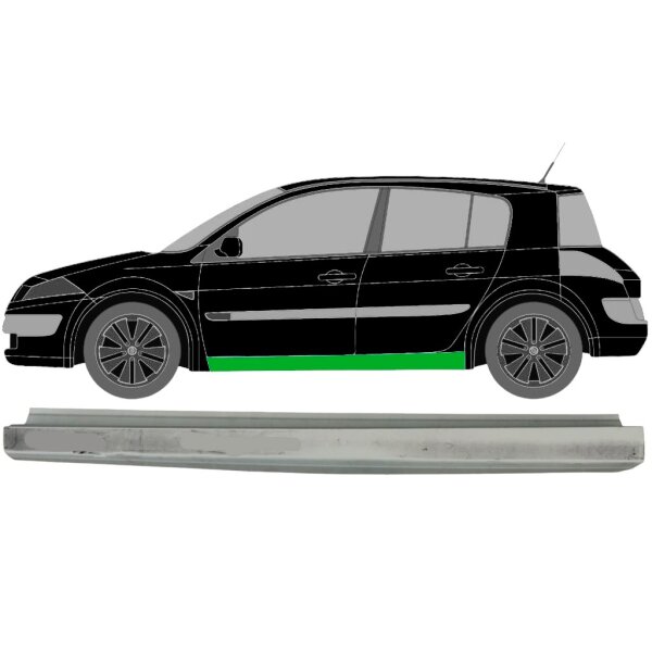 Hinten Radlauf Blech für Renault Megane Klasseic 1995 - 2003 rechts