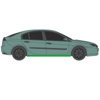 Hinten Radlauf Blech für Renault Laguna I 1994 - 2001 rechts