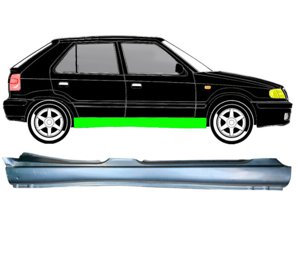 Schweller Blech für Skoda Felicia 1994 - 2001 rechts