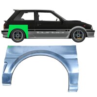 Hinten Radlauf Blech für Toyota Starlet P70 1984 - 1989 links