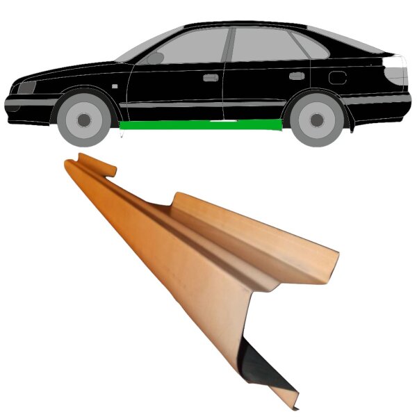 Schweller Blech für Toyota Corolla E15 2007 - 2013 rechts & links