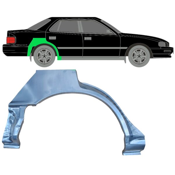 Hinten Radlauf Blech für Toyota Camry 1991 - 1996 links