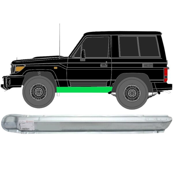 Hinten Kotflügel Blech Für Toyota Land Cruiser 1984 Bis 1993 Links