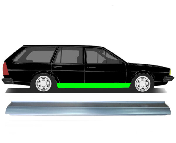 Schweller Blech für Volkswagen Passat B2 1980 - 1988 symmetrisch