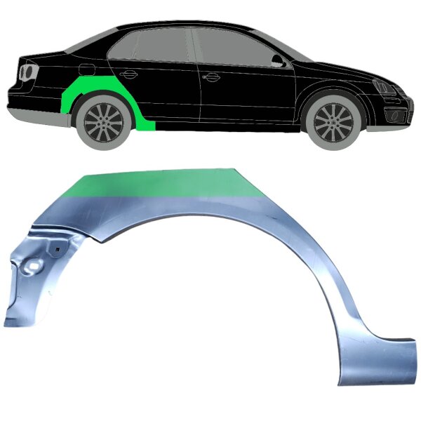 Radlauf Blech für Volkswagen Jetta 2005 - 2010 rechts