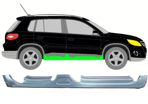 Schweller Blech für Volkswagen Tiguan 2007 - 2016 rechts