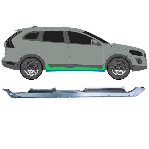 Schweller Blech für Volvo Xc60 2008 - 2017 rechts