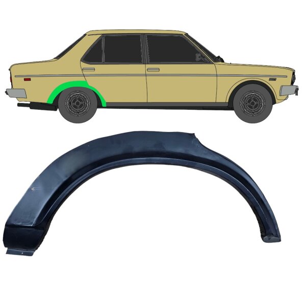 Hinten Radlauf Blech für Fiat 131 1972 - 1986 rechts