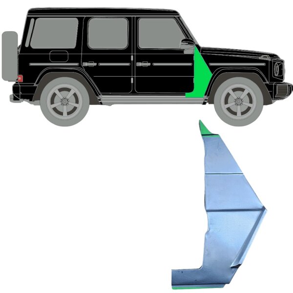 Vorne Kotflügel Blech für Mercedes G - Class W460 W461 W463 Ab 1979 rechts