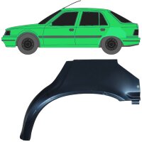 Hinten 5 Tür Radlauf Blech für Peugeot 309 1986 - 1993 links