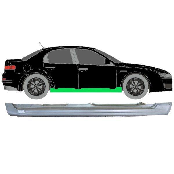 Schweller Blech für Alfa Romeo 159 2005 - 2012 rechts