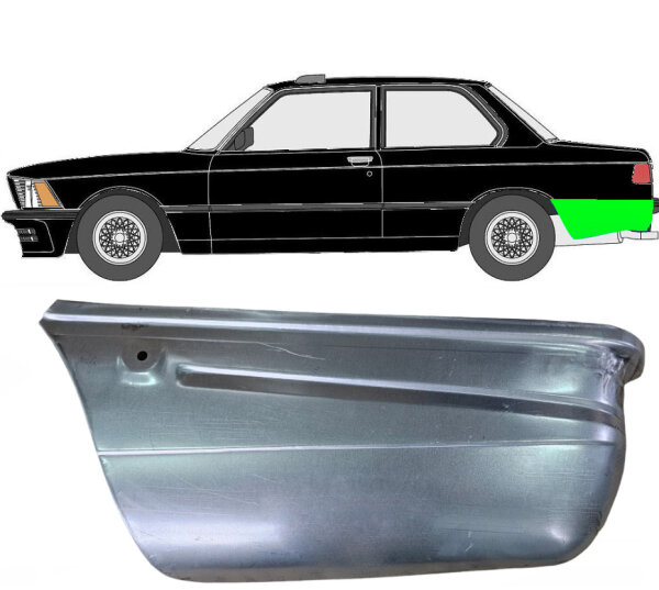 Hinten 2/4 Tür Kotflügel Blech für Bmw 3 E21 1975 - 1984 links