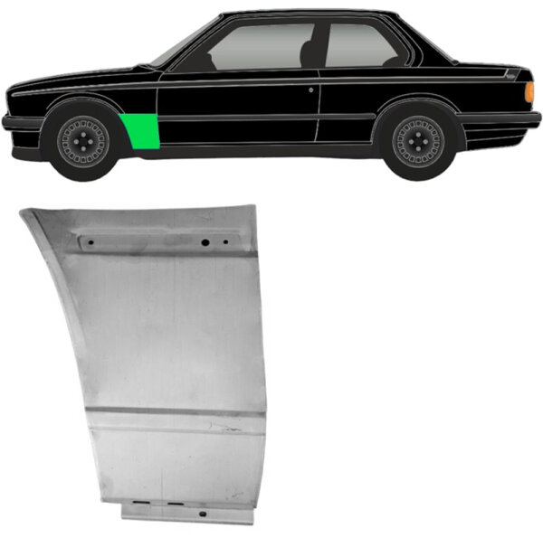 Vorne Kotflügel Blech für Bmw 3 E30 1982 - 1994 links