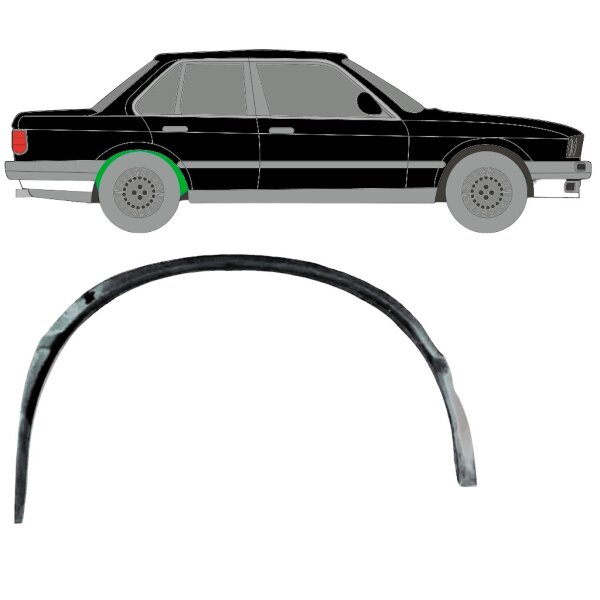 Hinten Innen Radlauf Blech für Bmw 3 E30 1982 - 1987 rechts