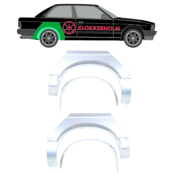 Radlauf hinten Schweller & Kotflügel vorne für Bmw 3 E30 2 Türer 82 - 87